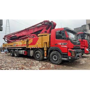 China 62m Used Concrete Pump Truck For Heavy Duty And High Pressure Pumping supplier