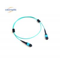 China MTP (MPO) 12 FIBRE PATCH CABLE OM3 (50/125) M400 Series US Conec on sale