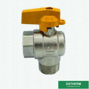1/2" - 4" Standard Forged High Pressure Brass Ball Valve For Gas Pipe