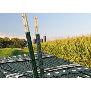 Practical Recycled Studded Fence Posts Environmental Friendly Product
