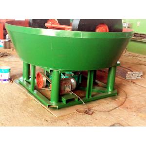 China Grinding Gold Beneficiation Machine Wet Pan Mill High Yield ISO9001 Certificate supplier
