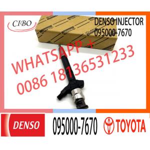 diesel fuel engine injector 095000-7670 23670-09280 for engine high pressure pump engine injection injector 095000-7670