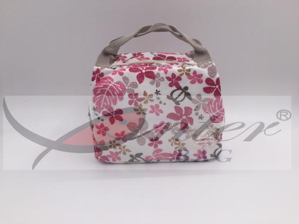 Aluminum Lining Travel Cooler Bag Special Printing Design For Office Workers /