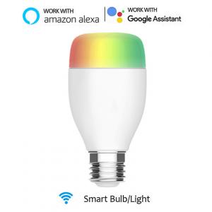 China RGB Light Color WIFI Smart LED Light Bulb Support Smart Configure Net Technology supplier