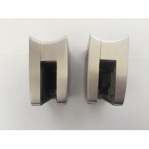 China Custom Stainless Steel Glass Clips Mirror Polished / Satin Finished ISO 9001 wholesale