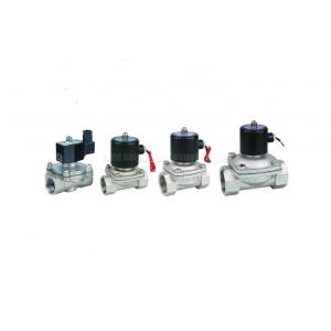 Stainless Steel Solenoid valve two position two way,port size G1/8"~G2"