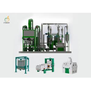 Factory best selling China Automatic 20t/24h Maize Meal Processing Machinery Maize Grits Corn Flour Mill Machine