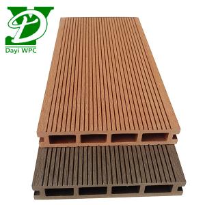 China Decking de WPC compuesto duradero personalizado para piscinas y jardines supplier