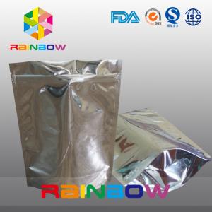 China Standing Aluminum Foil Pouch For Supplement / Foil Doypack With Zipper supplier