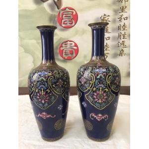 China Enamel Passionflower Ruyi Shawl Ancient Chinese Porcelain wholesale