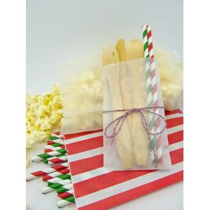 Food Safe Disposable Clear Glassine Paper Bags For Bakeries