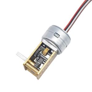 China GM12-15BY Mini Full Metal Gear Stepper Motor DC5v 2 Phase 4 Wire 15mm supplier