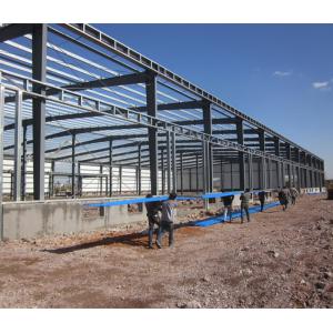 110mm Downpipe Welded Portal Steel Structure Warehouse