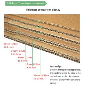 China Boîte en carton ondulé rigide pour outil de déneigement, boîte de transport, boîte en carton ondulé robuste avec poignée en plastique wholesale