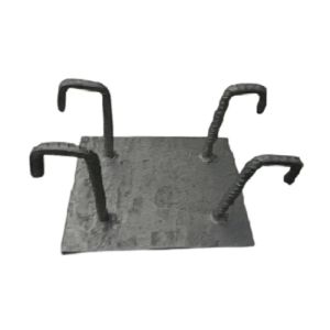 China Plaque d'incorporation rectangulaire Anodisée Plaque d'acier incorporée Fixation et connexion wholesale