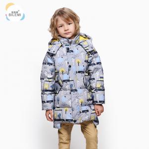 Wholesale Korean Style Outerwear Boutique Insulated Winter Down Coat Best Heavy Half Jacket For Boys