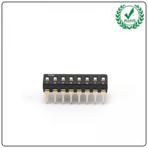 10 pcs black dip switch horizontal 4 position 2.54mm pitch for circuit breadboards pcb 1 buyer