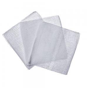 Wholesale Medical 100% Cotton Sterile or Non Sterile 2′ ′ /3′ ′ /4′ ′ - 8/12/16ply Gauze Swabs white wound dressing