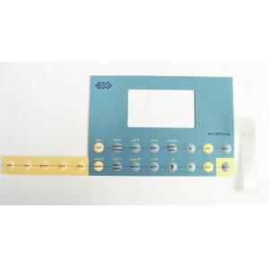 China PC 3M468MP Adhesive Membrane Switch Panel Assembled with SMD LED, Resistors supplier