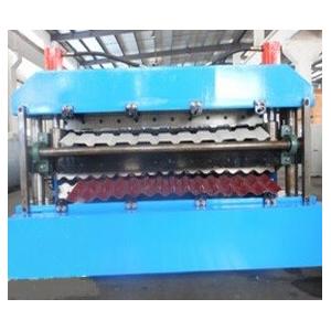 18 Forming Stations Roof Panel Roll Forming Machine PLC For IBR / Corrugated Sheets