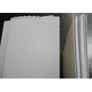 China Two Side Coated 450gsm White Back Duplex Board Paper for package box wholesale