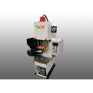China Automatic C Frame Hydraulic Powder Press PLC Control For Clay Powder Forming supplier