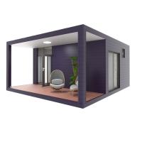 China 20ft 40ft Luxury Expandable Container House For Residential 2 Bedroom 1 Bathroom on sale