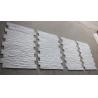 China Snow White Quartzite Waterfall Shape Thin Stone Veneer,Super White Quartzite Ledgestone,Stone Panel wholesale