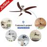 China Modern Style 5-Blade MDF Ceiling Fan with LED Lights and Remote Control from 1stshine wholesale