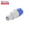 CNLINKO PowerCon Grey PBT Shell 3 Pole Power Connector Ip68 Waterproof Plug Socket