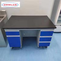 China Blue Laboratory Furniture - Designed with 4 Wheels and Number of Wheels As Drawing on sale
