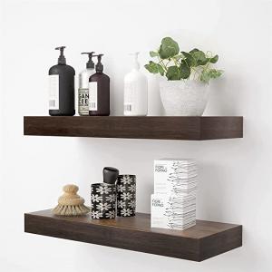 China Floating Wall Mounted Wooden Shelves Ledges For Bedroom Living Room Bathroom Kitchen supplier