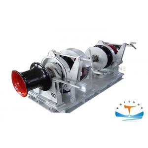 Iron Small Anchor Windlass , Marine Anchor Winch Two Gypies For Raising Anchor