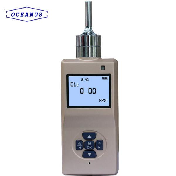 OC-905 Portable Chlorine Cl2 gas detector with inner pump, English operation