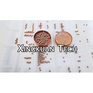 China Dryer Filter Screen Diameter 29mm Punching Round Hole Disc Copper Plated supplier
