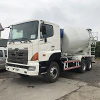 China Used Hino 700 Second Hand Concrete Mixer Truck 10m3 on sale
