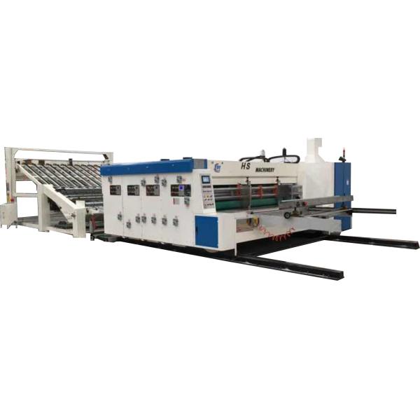 40KW Automatic Carton Box Making Machine Mechanical Printer Slotter Die Cutter