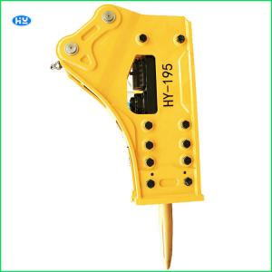 42CRMO 40CRMO Hydraulic Breaker Hammers Yellow Rock Drill Breaker Excavator