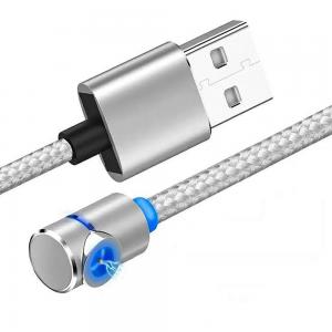 China Game Design Magnetic USB Cable Quick Charging Long Lifespan With LED Indicator supplier