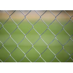 2.0-4.8mm Chain Link Wire Mesh Fence Metal Material For Security Protection