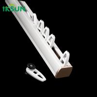 China Double Track Ceiling Curtain Rail Aluminum Profile Extrusion Rail For Home Decoration on sale