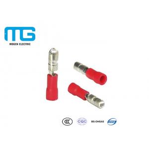 China Brass Insulated Bullet Male Disconnects Electrical Quick Disconnect Wire range 0.5 - 6 mm2 supplier