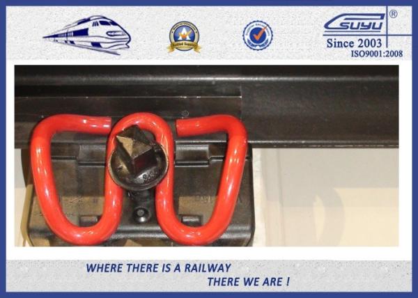 SKL14 Oxide Black Elastic Rail Clips Galvanized Clamp as Railway Fastening System