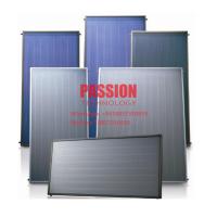 China Black Chrome Solar Water Heater Blue Titanium Solar Thermal Collector Flat Plate Collector Blue Film Solar Water Heater on sale