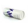 Baby Talcum Powder Packaging Shaker Top Paper Can White / Black Plastic Plug
