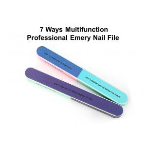 China Emery Material Disposable Nail Files Buffing Block For Nail Art Learner supplier