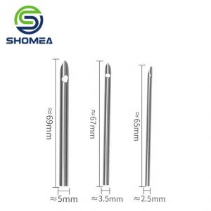 SHOMEA Custom Russia DIY 1.5-6mm Diameter Stainless Steel Poke Embroidery Needle
