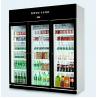 Automatic Defrost Commercial Glass Door Beverage Cooler For Supermarket With