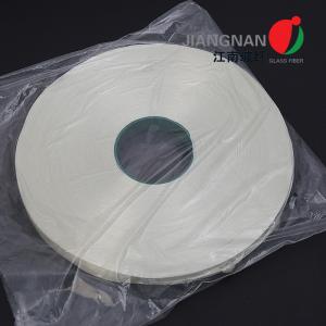 China 0.3mm Thickness Insulation Fiberglass Banding Tape Polyester Resin Impregnated wholesale