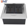 China Modern Workspace Power Socket 5m Cable BNT Pop Office Aluminum Embedded 2 IP44 USA Type AU 16A/10A Rated Designed for Australian wholesale